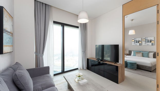 Trendy Address JBR 1BR w Beach Access - Foto 5, Habitación