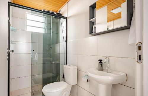 Apto Térreo Completo com Ar Cond para 5 Hóspedes Próximo a Florianópolis - Foto 8