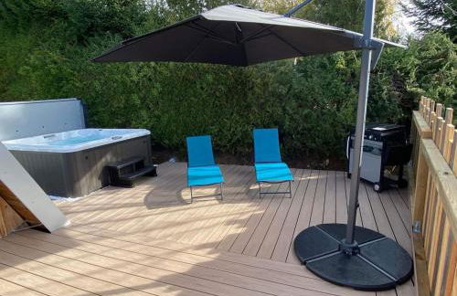 Au-Doux-Altic chalet romantique avec JACUZZI ET SAUNA - Foto 26