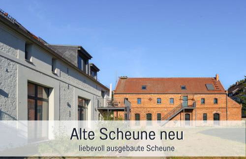 Landloft Linum - Ausgebaute Scheune mit Aussicht, Naturpool, Kamin, Sauna, Luxusausbau, handverlesene MidCentury Möbel & Kunst - Photo 8