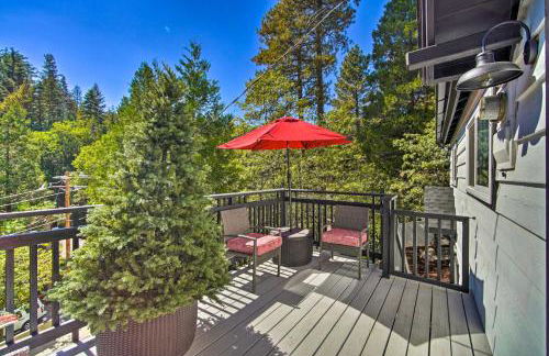 Tree-Lined Twin Peaks Cottage with Custom Stream - Foto 26