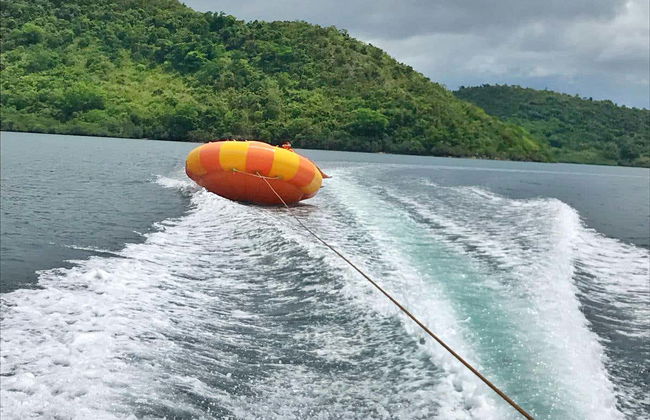 Tubing ou banane gonflable à Coron - Photo 8