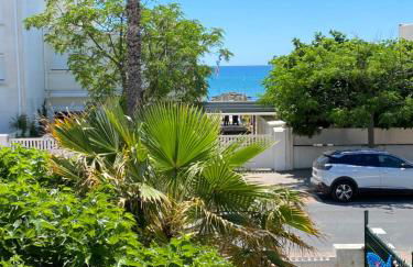 Appart 2ème ligne vue mer, 2 chambres, clim, internet, parking - Foto 1