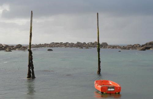 Roulotte Gîtes O bien-être massage Spa Séjour bien-être en hébergement insolite roulotte Karantez ou en gîtes Melon ou Yock à 800 m des plages - Foto 48