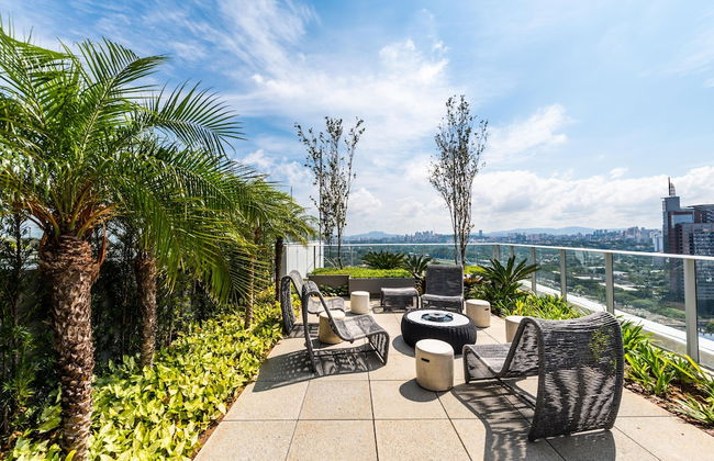 Stunning Views | Luxurious Apartment with Marginal Pinheiros View at River One Residencial by Okaeri Home Apartments - Foto 77