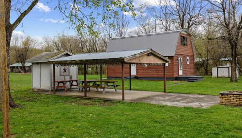 Riverfront Cabin Wood Stove Fire Pit & Grill - Foto 5