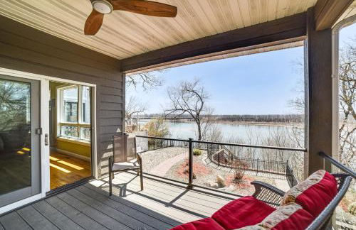 Yankton Vacation Home with Hot Tub and River Views - Foto 13