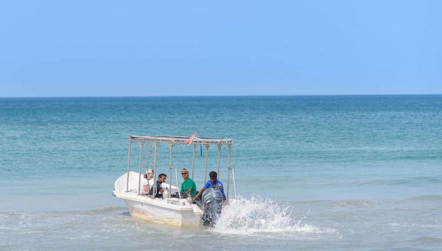 Lancha rápida para las salidas