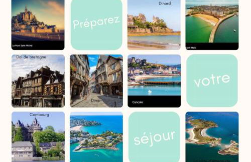 Le petit Breizh 3 entre Mt St Michel et Saint Malo 4personnes 1bébé - Foto 14