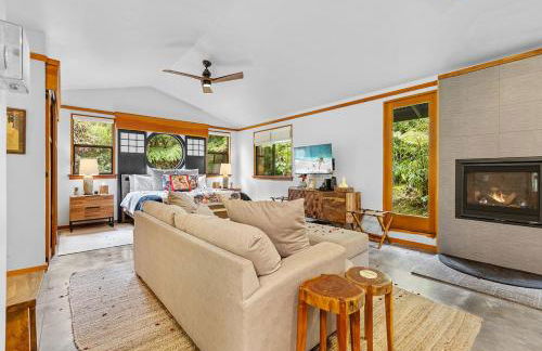 Volcano Tea House Cottage-SpaBath-HotTub-FirePlace - Foto 13