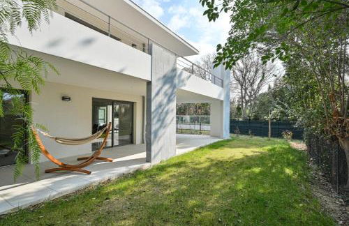 T3 NEUF – C13 - JARDIN-TERRASSE ET PISCINE – ACCÈS DIRECT PLAGES ET CENTRE VILLAGE - Foto 14