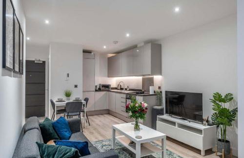 Modern 1-Bed Apart in Central Solihull near NEC - Foto 23