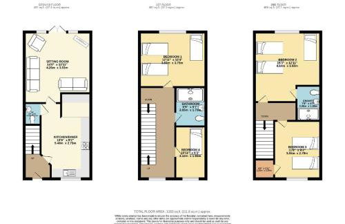 Heywood House - Contractor stays by Niji Short Stays - Foto 3
