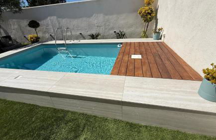 Villa Altea- Lido Marana - piscine privée exclusive - plage à pied - 3 bedrooms house - private swimming pool - beach access on foot - Foto 3