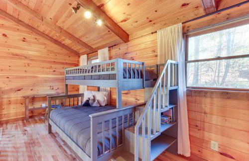 Secluded Cherry Log Cabin with Hot Tub and Swings! - Photo 22