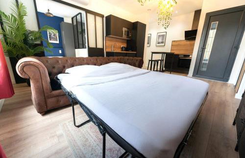 Loft climatisé - proche de la mer - jacuzzi - Nice centre - Foto 11