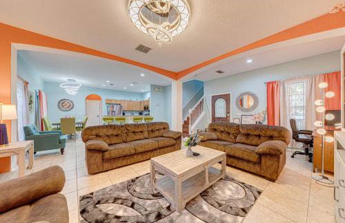 Affordable 4 Br Luxury Villa near Disney/Private Pool/Arcade/Game room - Foto 14