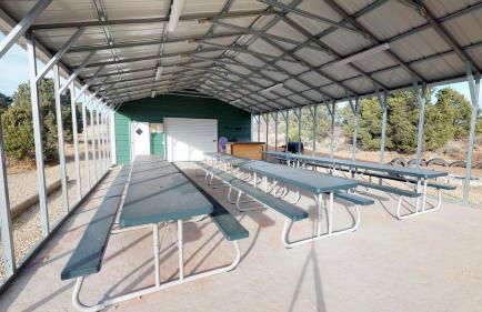 Pavilion and Glamping Village, 3 Cabins, Tipi, Wagon, Kitchen - Photo 4