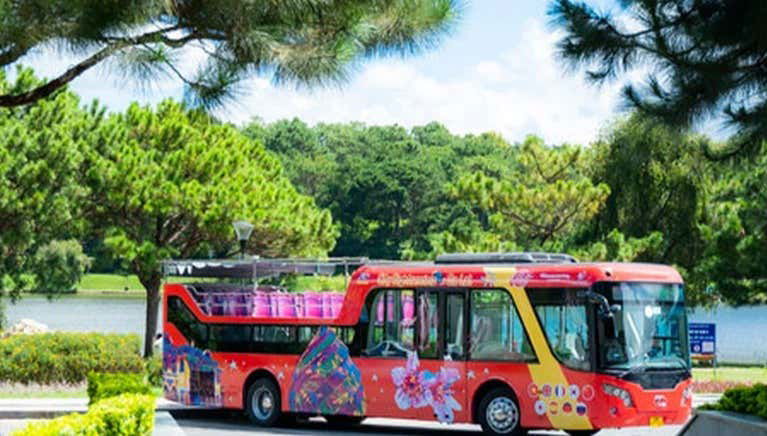 Autobus turistico di Da Lat, City Sightseeing