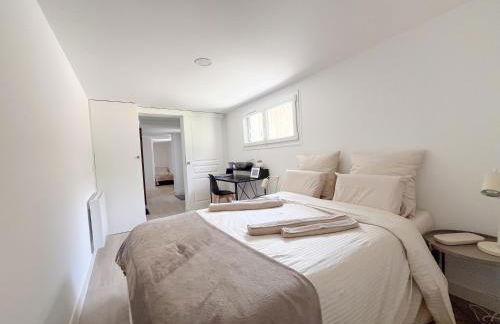 Superbe Maison Loft 80 m2 au calme avec jardin et parking privés proche Paris Disney la vallée village - Foto 14