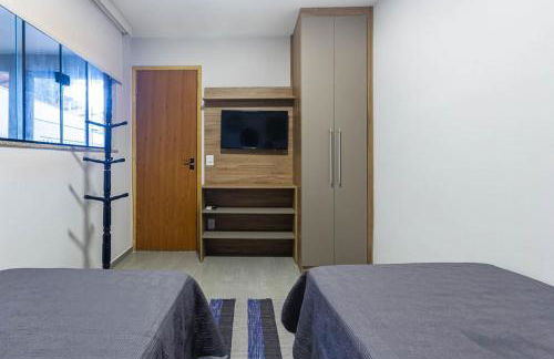 Pê na areia 1 Loft Praia de Itaipú - Foto 8