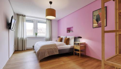 homie stay Badgasse - Fewos am Main mit Dachterrasse & Fahrradgarage - Foto 5