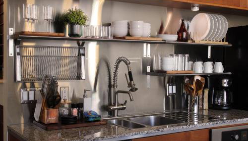 NEW! Lavish Studio Loft in Central Downtown SLC - Foto 3, stove, minibar