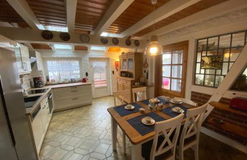 Lindenhuus-Urlaub unter einem Teilreetdach-Terrasse - Nahe Norden-Norddeich - Foto 9