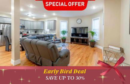 233-1 4BR Boston - Cozy Apt near MBTA Station - Photo 1