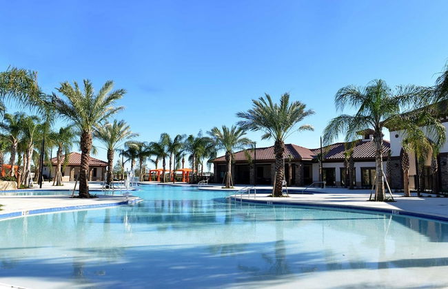 Solterra Resort Davenport FL Clubhouse Area - 7 Bedroom 6 Bath Home with Private Pool Spa - Lazy River 20 min from Disney - Foto 64