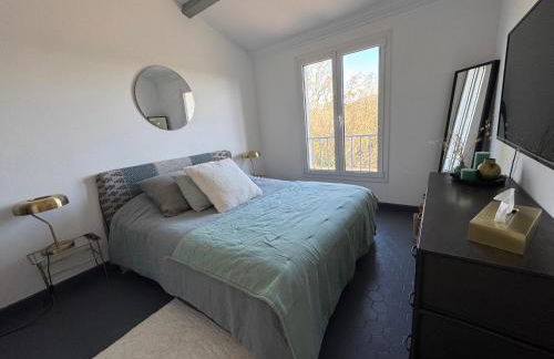 Les restanques maison des chênes vue mer 6 personnes - Foto 10