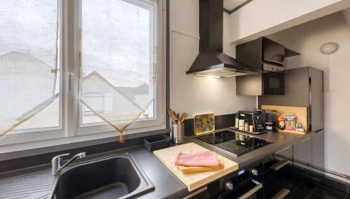 LE NID DOUILLET : PARIS proche-Cozy-Netflix - Foto 4, stove, pet friendly, toaster, minibar