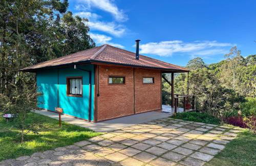 Chalé Valle dos sonhos romântico privativo com hidromassagem e lareira - Foto 9