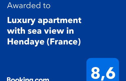 Luxury apartment with sea view in Hendaye (France) - Foto 3