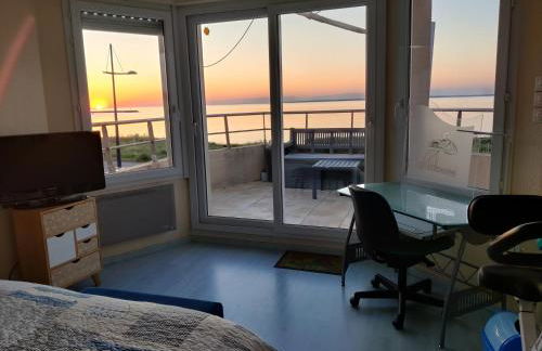 Vent d'ange maison familiale face à la mer - Foto 7