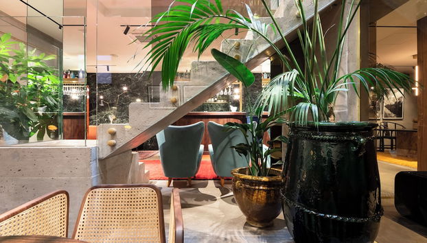 Sitzecke in der Lobby