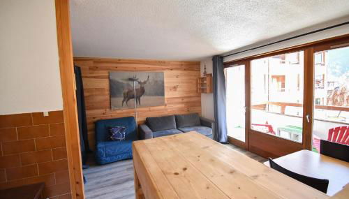 L'Enchalpe, Grand et lumineux studio avec coin montagne 5 personnes, 60m des pistes, PISCINE COUVERTE, WIFI, grand balcon expo EST, DRAPS NON COMPRIS - Foto 3