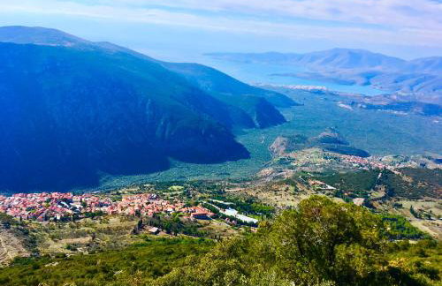 Delphi celebrity v i p the navel of the Earth, CENTER-DELPHI-penthouse galaxy&sky panoramic view, harmony&YOGA - Foto 55