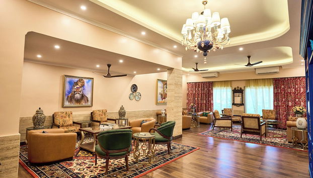 Sala de estar do lobby