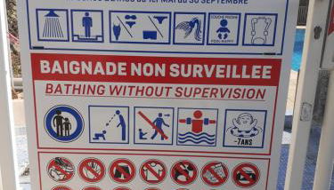 T2 Bord de mer avec jardin et piscine - Foto 4