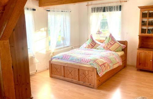 Ferienwohnung Hotel Appartement 2 Schlafzimmer Altes Landhaus Oste mit Terrasse, Grill, Küche, Bad, WLAN, nah am Nordsee Strand - Foto 12