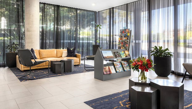 Zona de estar del vestíbulo