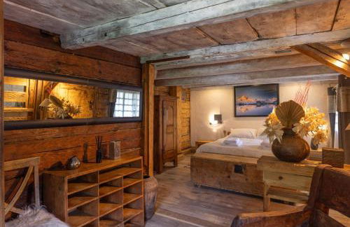 Chalet authentique luxe piscine - Foto 23