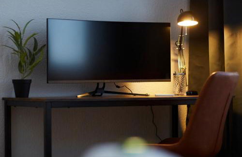 FOUNDRY - Business & Content Loft - 120 qm - Küche - Waschtrockner - Badewanne & Dusche - kostenloser Parkplatz - Smart TV - Foto 5