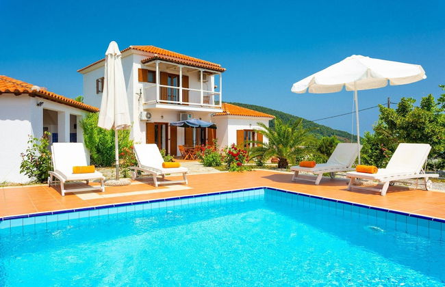 Villa Glafki Large Private Pool Sea Views A C Wifi - 2829 - Foto 7