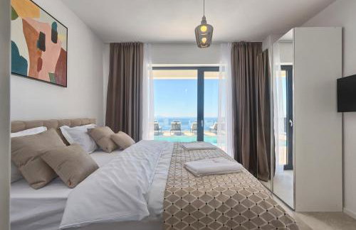 Villa Ultima with sea view, private pool, jacuzzi, gym and sauna - Foto 17