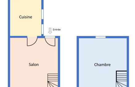 178C - Duplex T2 Tout Confort du Gond - 60 m2 - Foto 17