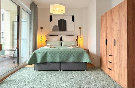 Schickes Apartment mit Balkon nähe Hbf-Lift-Zentrum - Foto 14