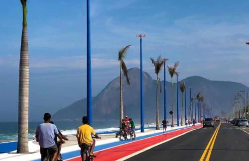 Loft com Suíte Beira-Mar, mobiliada e Wi-Fi - vista para o mar, pé na areia - Foto 9