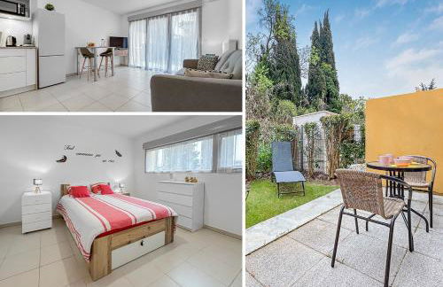 Vivez Lunel-Clim-Wifi Fibre-Parking Privé-Patio T2 - Foto 3